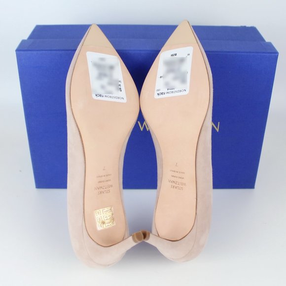 NEW Stuart Weitzman Leigh Suede Pumps - Picture 14 of 16